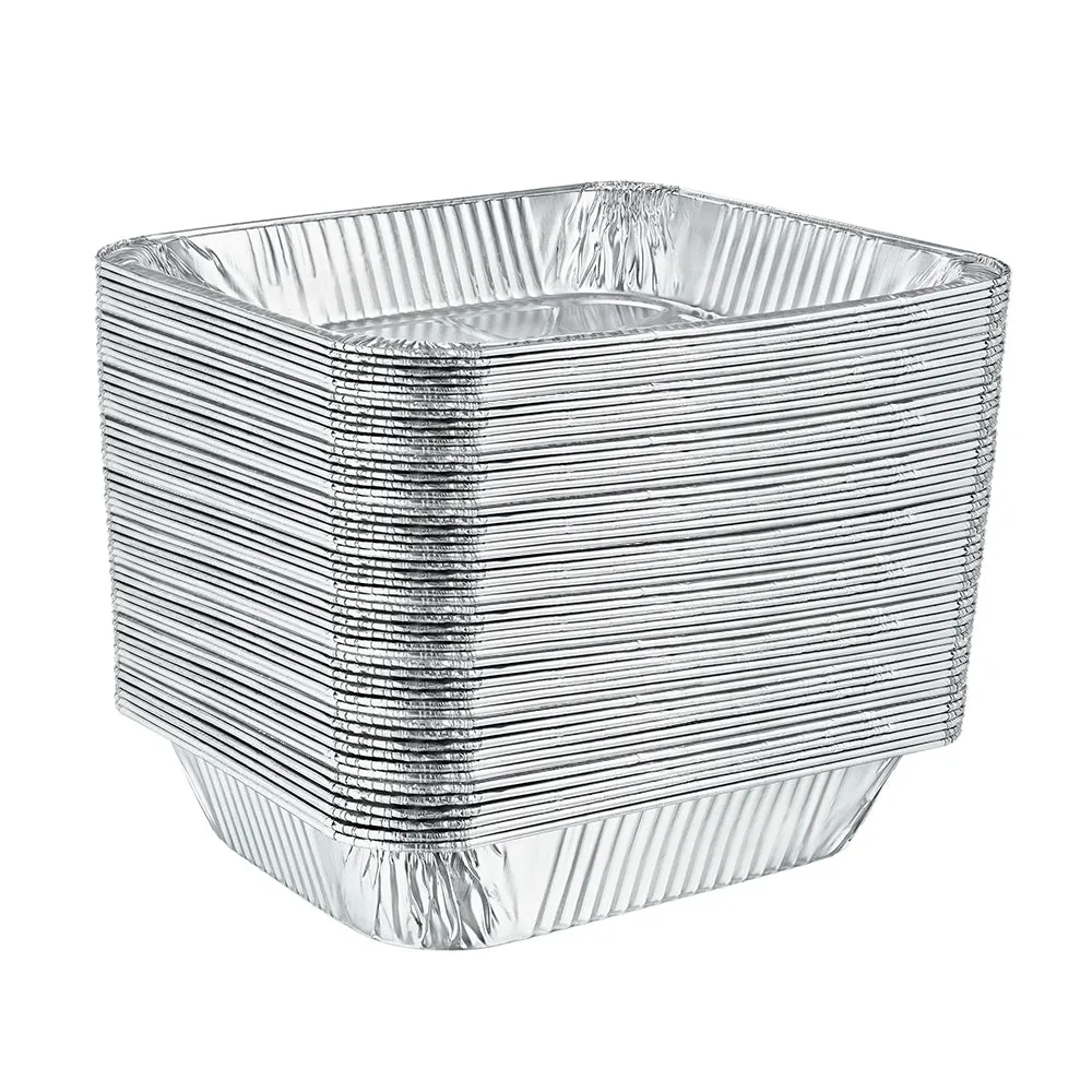 Standard Half Size Foil Steam Table Pan Medium 9X13 [100 Count]