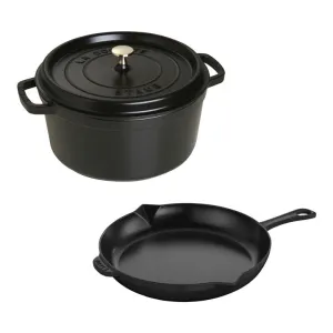 Staub 3pc Cast Iron Set *Flash Sale