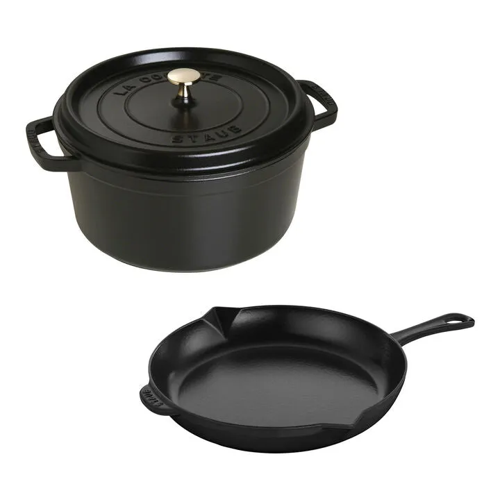 Staub 3pc Cast Iron Set *Flash Sale