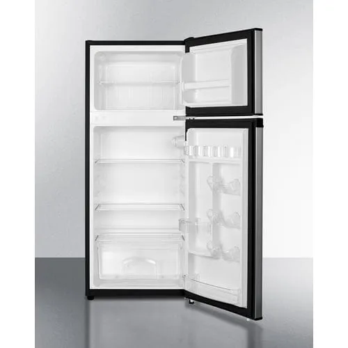 Summit 19" Slim Stainless Refrigerator-Freezer CP73PL