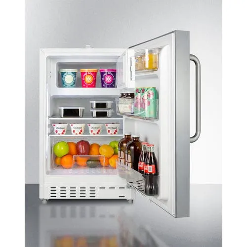 Summit 21" ADA Compliant Built-In Refrigerator-Freezer ALRF48SSTB