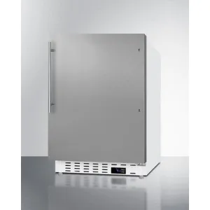 Summit 21" Stainless Steel Door All-Refrigerator ALR46WSSHV