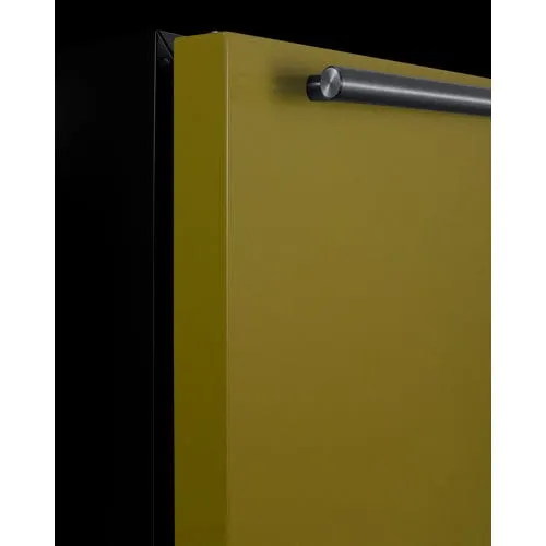 Summit 24" ADA Undercounter Yellow Door All-Refrigerator BAR631BKYADA