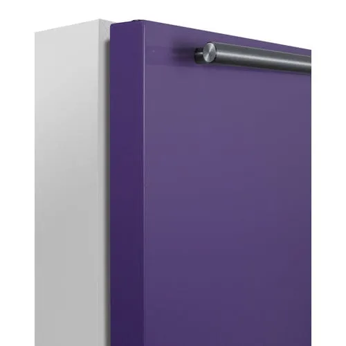 Summit 24" Purple Finish Refrigerator Freezer BRF611WHP