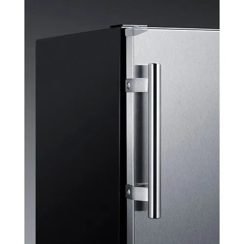 Summit 24" Residential Reversible Door Refrigerator-Freezer CT66BK2SSRS