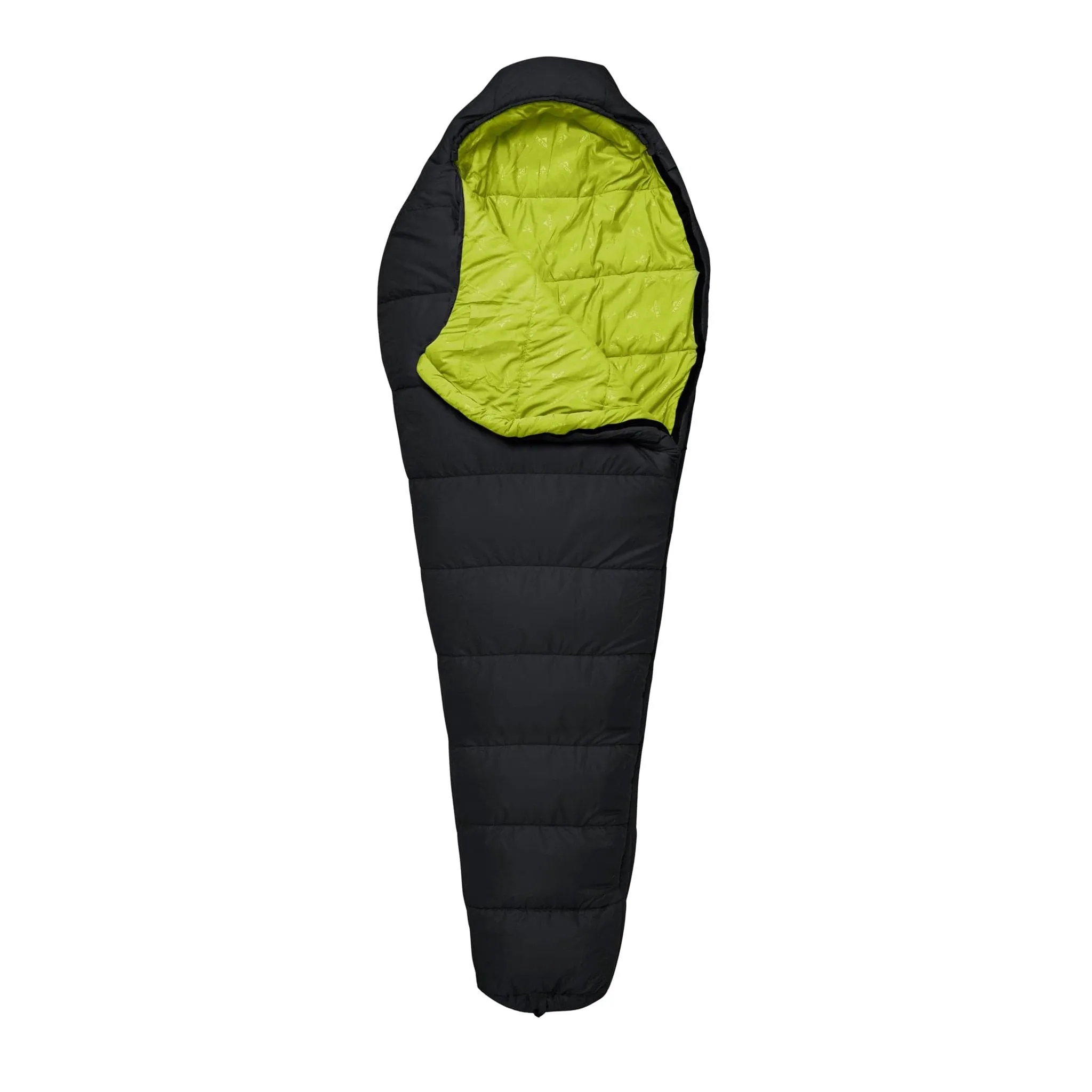 Teton Sports LEEF -7˚c/20˚f Mummy LONG Sleeping Bag in Black/Sage