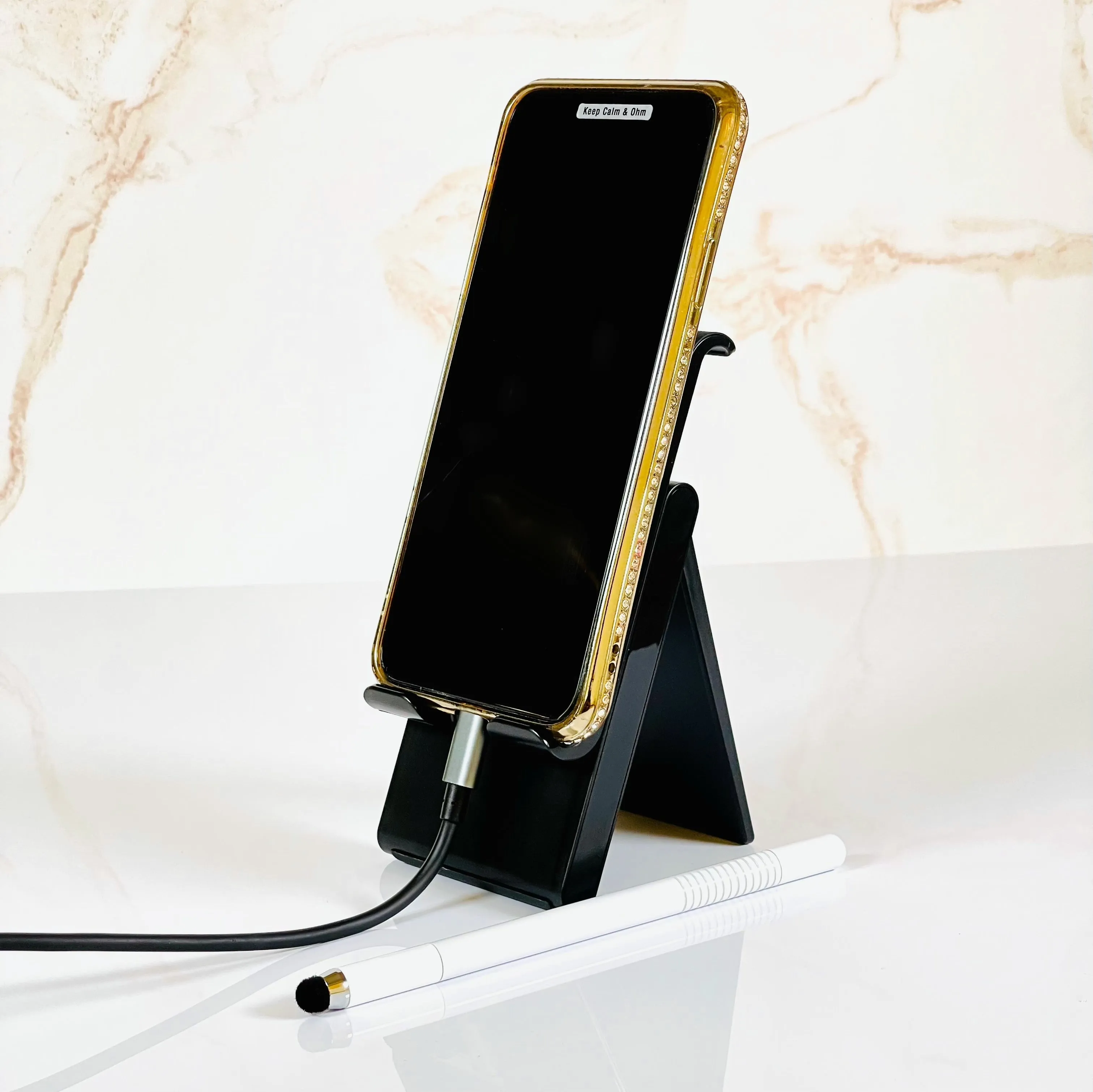 The Tech Wellness Touchless Smartphone System - Stylus & Tech Stand!