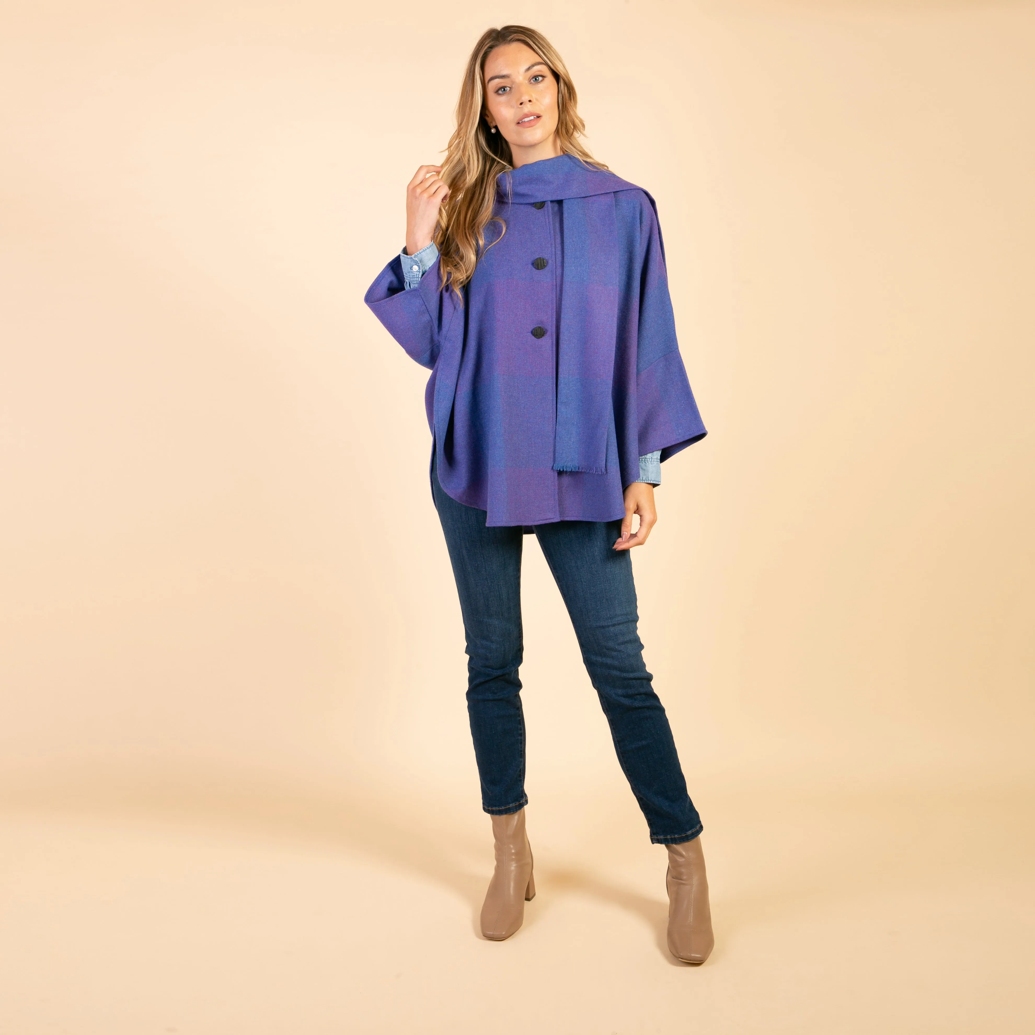 Trisha Cape, Purple Square