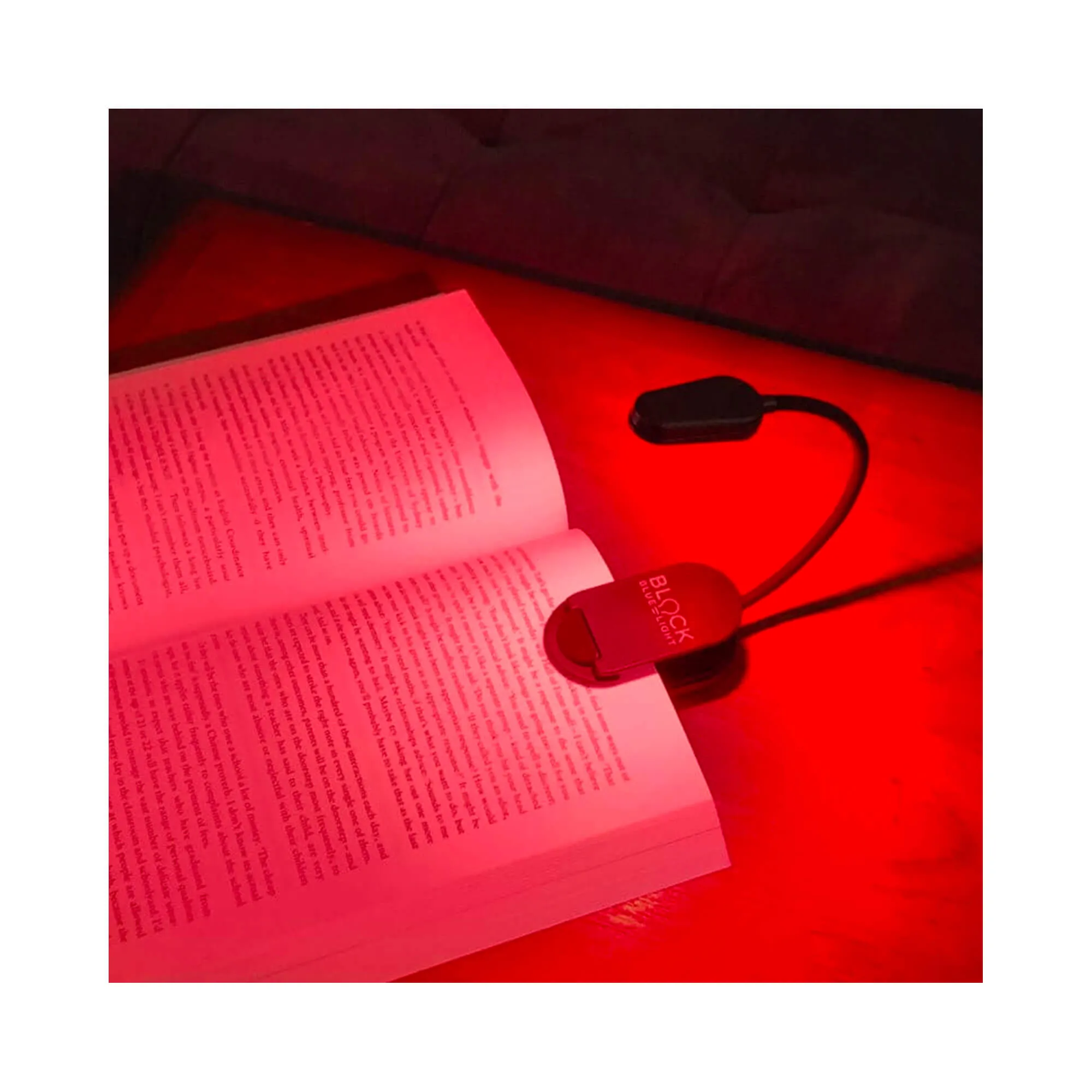 Twilight Red Light Book Light