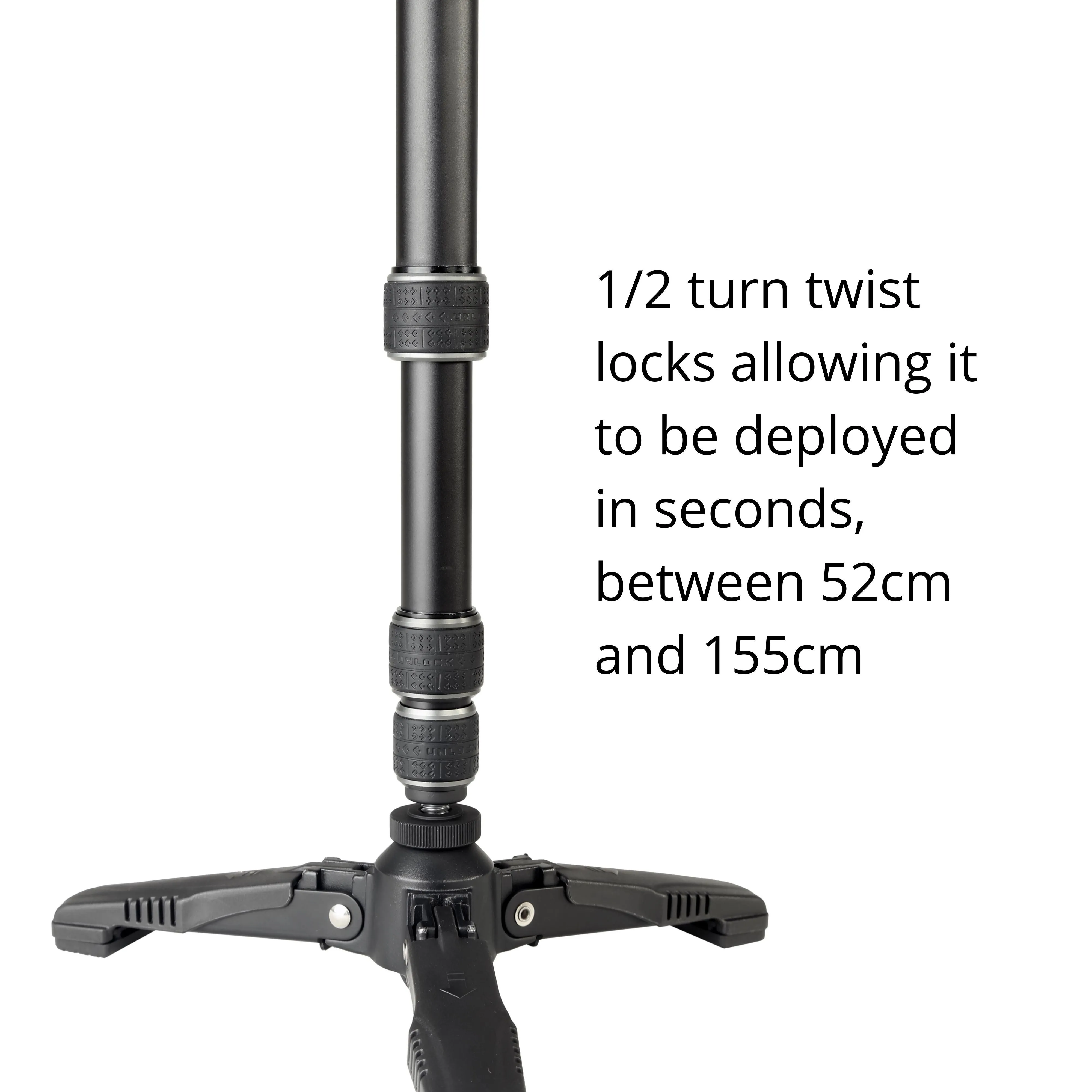 VESTA 8320M Monocular & Aluminium Monopod Smartphone Digiscoping Kit