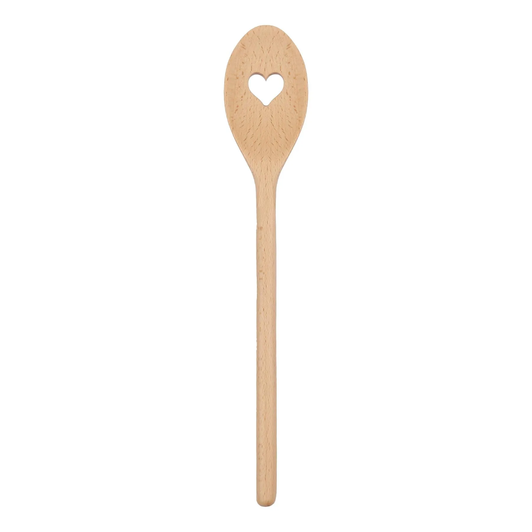 Wooden Heart Cooking Spoon - 30cm - By Argon Tableware