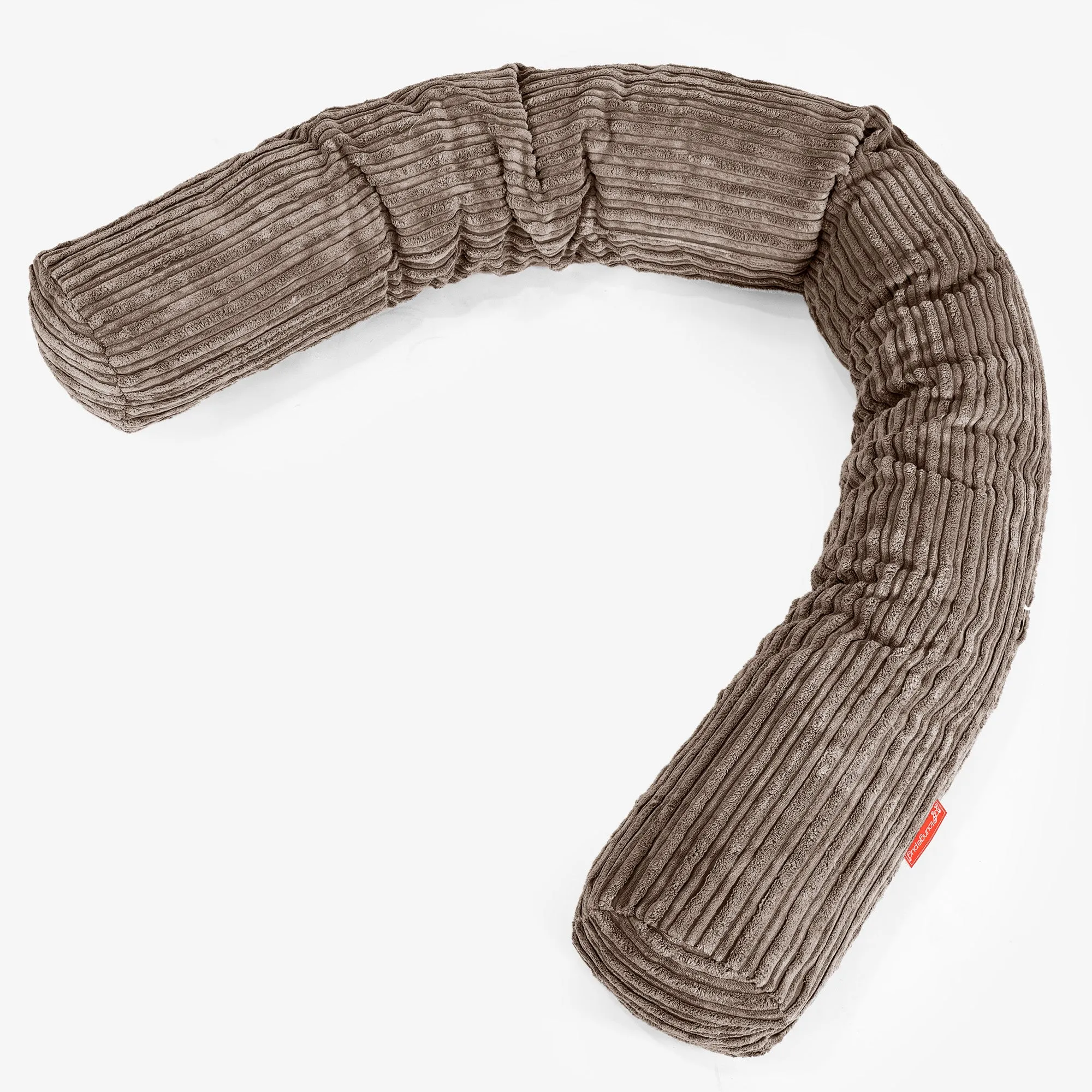 XXL Cuddle Cushion - Cord Mocha Brown