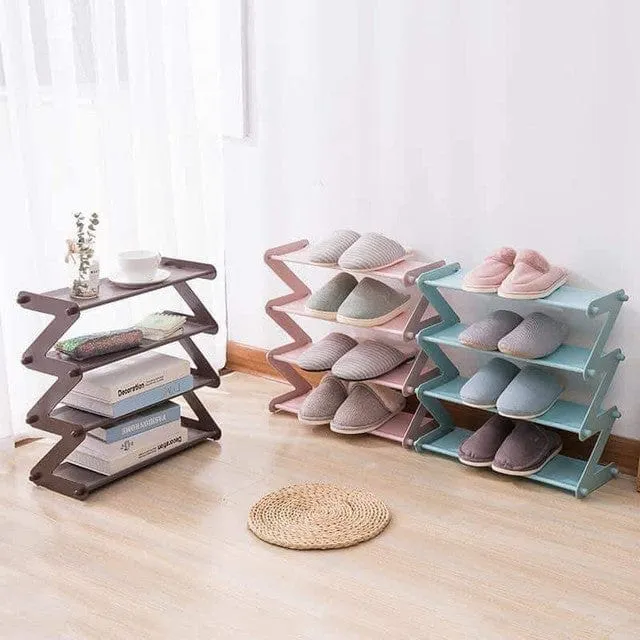 Zigzag Shoe Rack